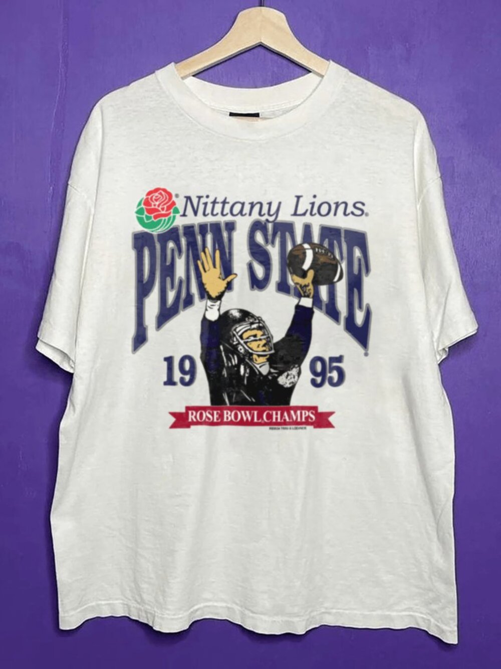 Vintage 90s Pennsylvania State University Shirt, Penn State Crewneck Shirt Tee